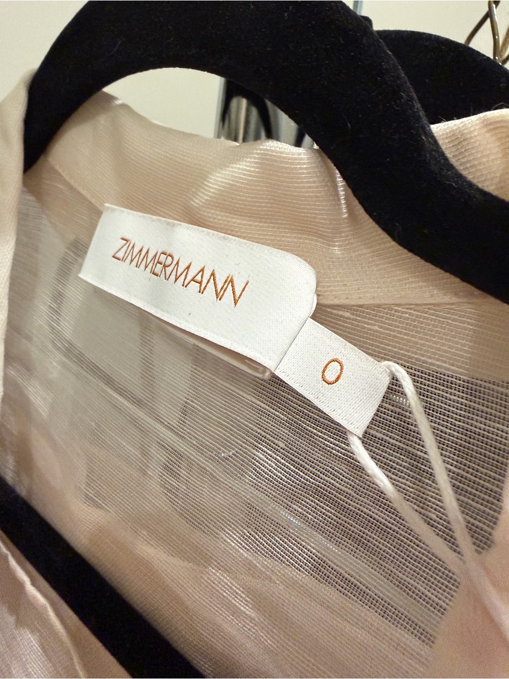 Zimmermann Cream Scenic-Print Mini Shirt Dress - Picture 8 of 8